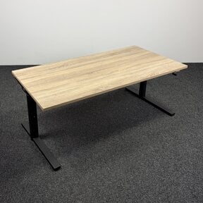 Gispen TM Slingerbureau - 160 x 80 cm | Mat Zwart