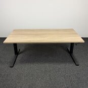 Gispen TM Slingerbureau - 160 x 80 cm | Mat Zwart