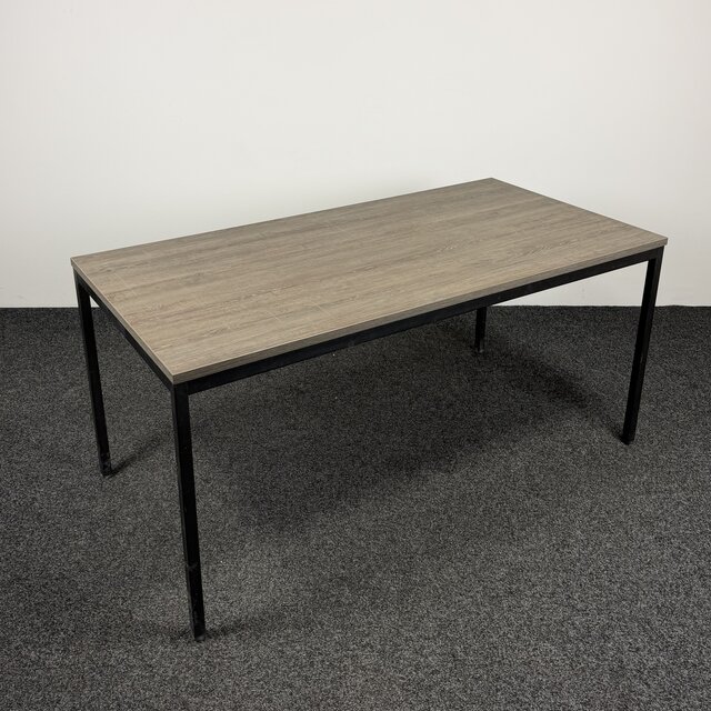 Kantinetafel 160 x 80 cm | Antraciet onderstel