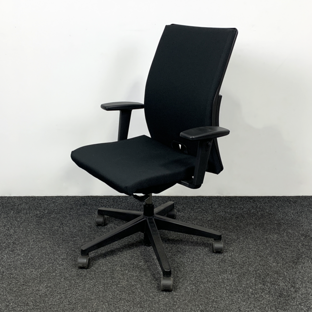 Refurbished Comforto D39 Bureaustoel - Zwart