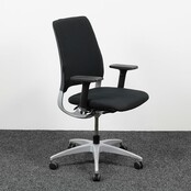 Drabert Salida Bureaustoel - Zwart | Nieuw Gestoffeerd