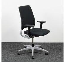 Drabert Salida Bureaustoel - Zwart | Nieuw Gestoffeerd