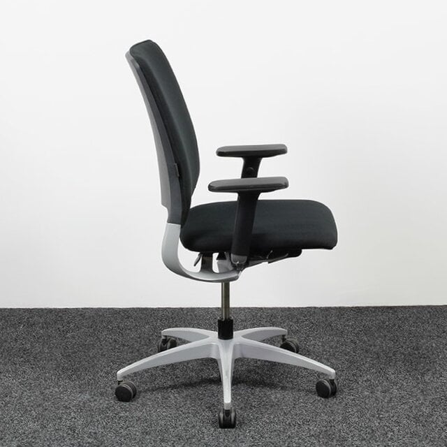 Drabert Salida Bureaustoel - Zwart | Nieuw Gestoffeerd