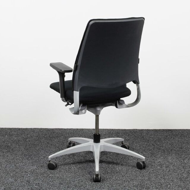 Drabert Salida Bureaustoel - Zwart | Nieuw Gestoffeerd