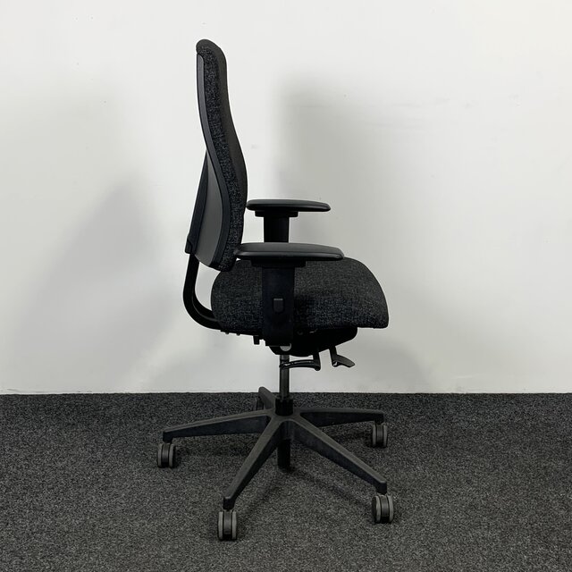 Interstuhl Bureaustoel - Grijze Stoffering