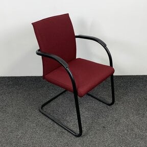 Klöber 911 Vergaderstoel - Bordeaux Rood