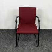 Klöber 911 Vergaderstoel - Bordeaux Rood