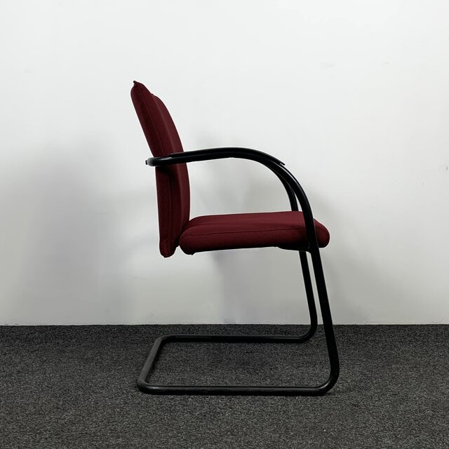 Klöber 911 Vergaderstoel - Bordeaux Rood