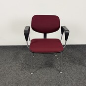 Gispen Vergaderstoel - Bordeaux Rood