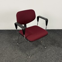 Gispen Vergaderstoel - Bordeaux Rood