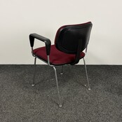 Gispen Vergaderstoel - Bordeaux Rood