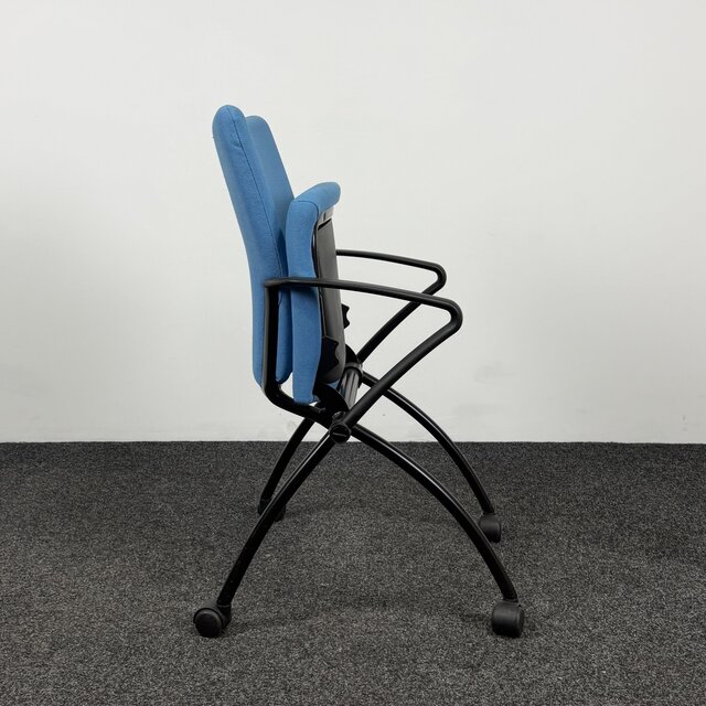 Comforto X99 Inklapbare Vergaderstoel - Blauw