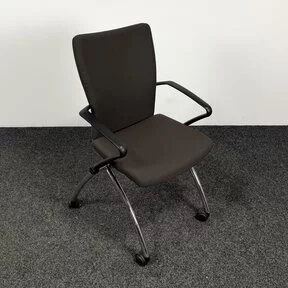 Comforto X99 Inklapbare Vergaderstoel - Antraciet