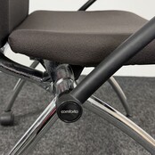 Comforto X99 Inklapbare Vergaderstoel - Antraciet