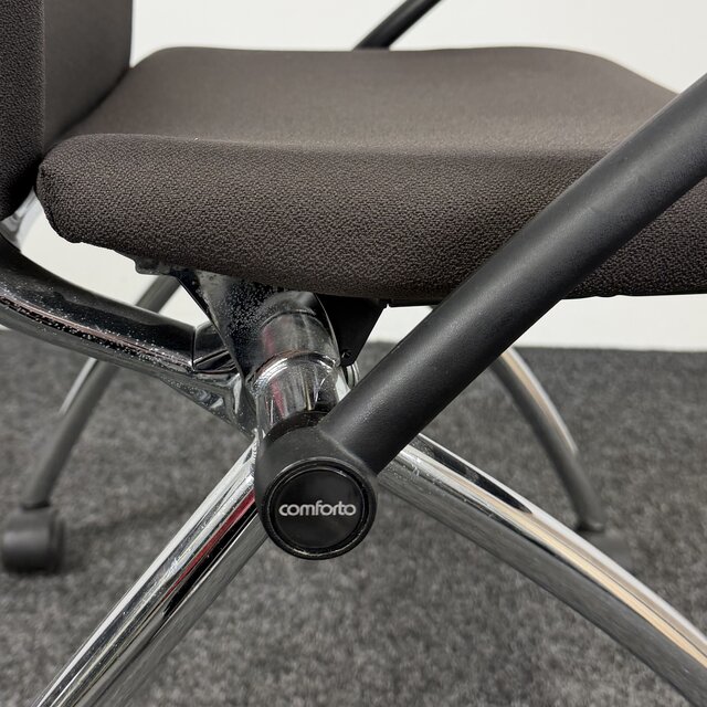 Comforto X99 Inklapbare Vergaderstoel - Antraciet