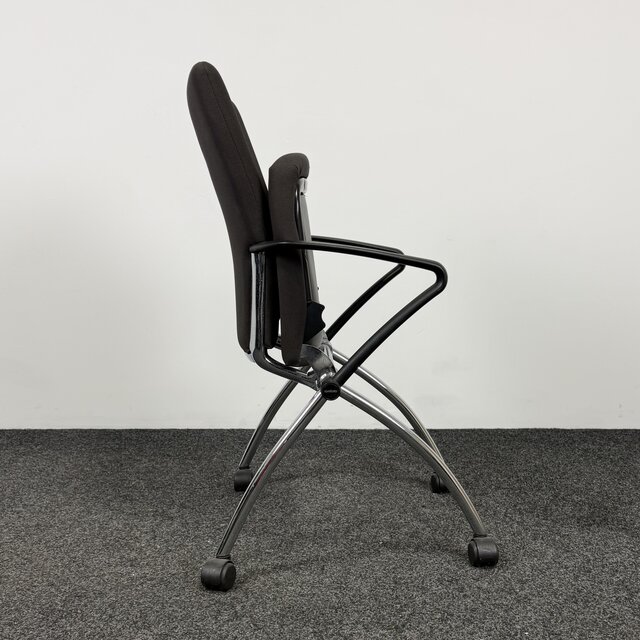 Comforto X99 Inklapbare Vergaderstoel - Antraciet