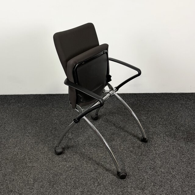 Comforto X99 Inklapbare Vergaderstoel - Antraciet