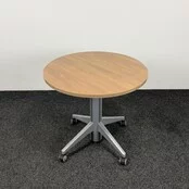 Verrijdbare Zit-Sta Tafel - Ø 80 cm