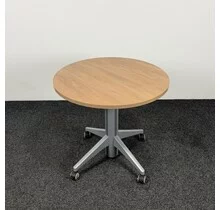 Verrijdbare Zit-Sta Tafel - Ø 80 cm
