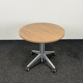 Verrijdbare Zit-Sta Tafel - Ø 80 cm