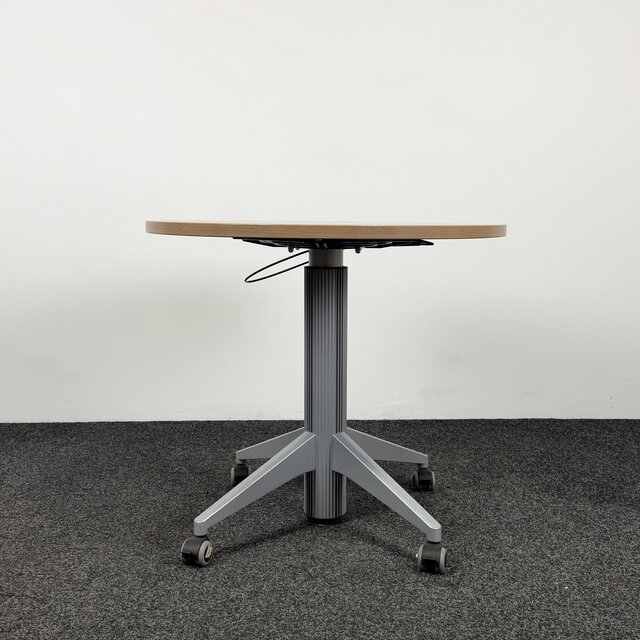 Verrijdbare Zit-Sta Tafel - Ø 80 cm