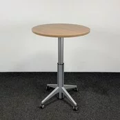 Verrijdbare Zit-Sta Tafel - Ø 80 cm