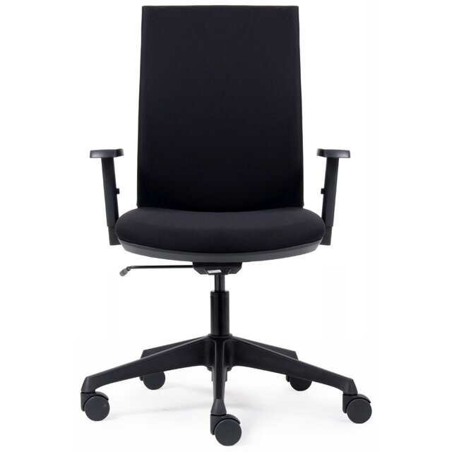 Bureaustoel Cambridge Stof - Zwart