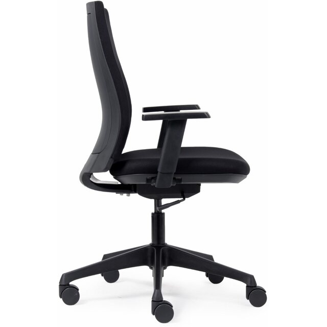 Bureaustoel Cambridge Stof - Zwart