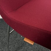 Montis Jim Vergaderstoel - Bordeauxrood