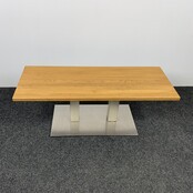 Salon Tafel - Houten Blad | 120 x 45 cm