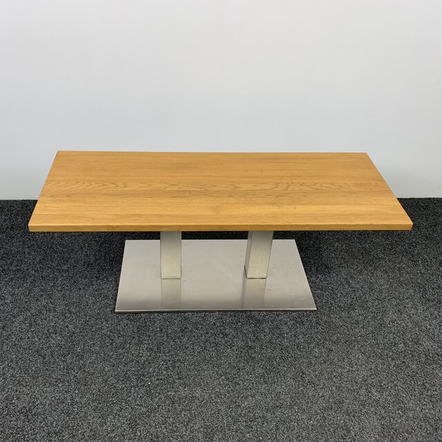 Salon Tafel - Houten Blad | 120 x 45 cm