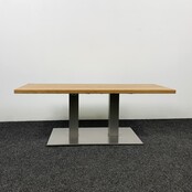 Salon Tafel - Houten Blad | 120 x 45 cm