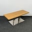 Lamers Kantoormeubelen  Salon Tafel - Houten Blad | 120 x 45 cm