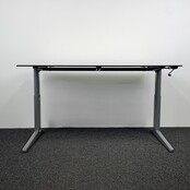 Ahrend Slingerbureau - Rechthoekige Grijze Poot | 160 x 80 cm