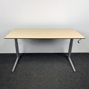 Ahrend Slingerbureau - Rechthoekige Grijze Poot | 160 x 80 cm