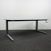 Ahrend Slingerbureau - Rechthoekige Grijze Poot | 160 x 80 cm