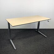 Ahrend Slingerbureau - Rechthoekige Grijze Poot | 160 x 80 cm