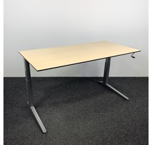 Ahrend Slingerbureau - Rechthoekige Grijze Poot | 160 x 80 cm