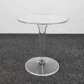 Acryl Bijzettafel - Ø 48,5 cm
