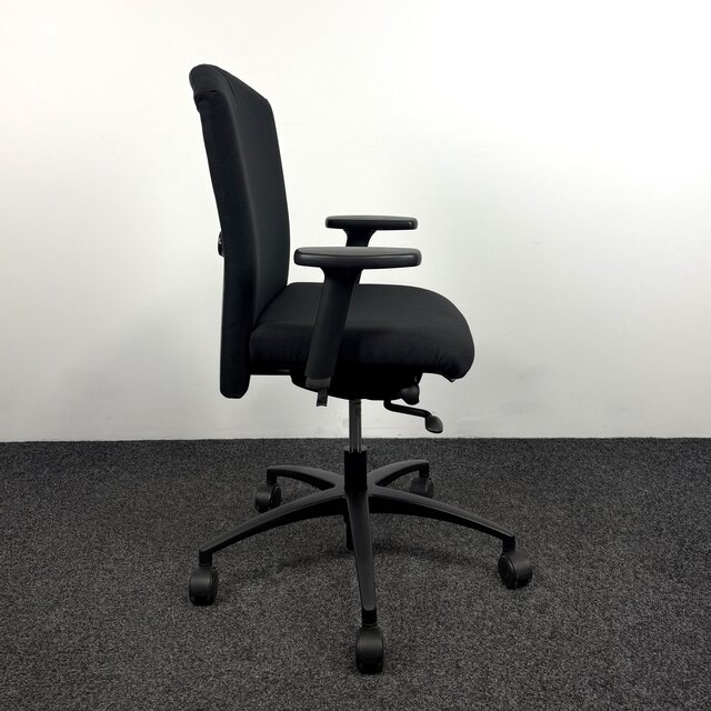 Bureaustoel Kohl Selleo 1800 BS - Zwart | Nieuw Gestoffeerd