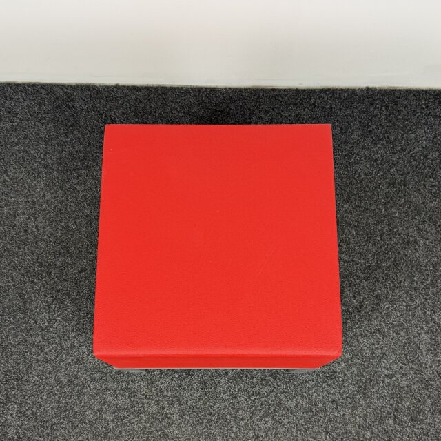 Quinze & Milan Primary Poef - Rood