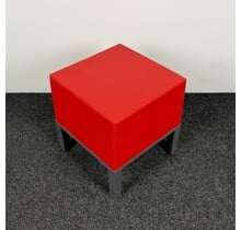 Quinze & Milan Primary Poef - Rood