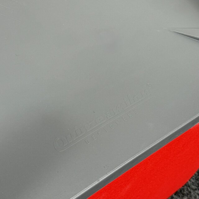 Quinze & Milan Primary Poef - Rood