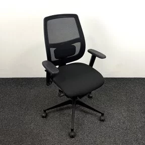 Zwarte Bureaustoel - Mesh Rugleuning