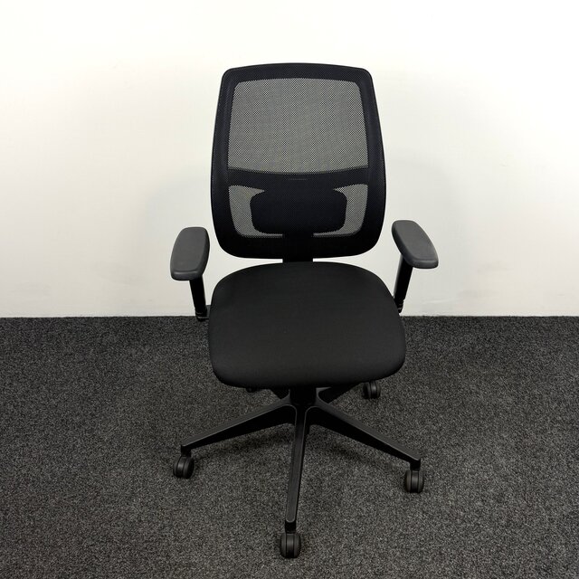 Zwarte Bureaustoel - Mesh Rugleuning