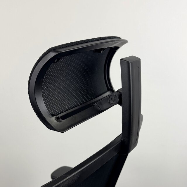 Bureaustoel Mesh met Hoofdsteun - Zwart