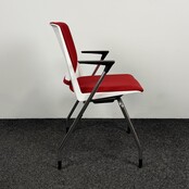 Stoel Haworth Very Comforto 62 - Rood / Wit