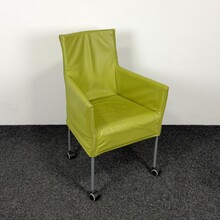 Designstoel - Groen / Lime | Verrijdbaar