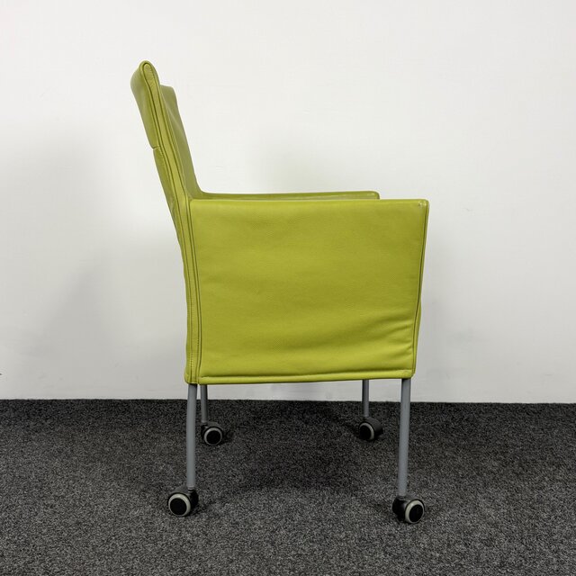 Designstoel - Groen / Lime | Verrijdbaar