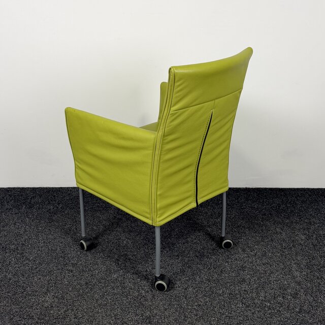 Designstoel - Groen / Lime | Verrijdbaar